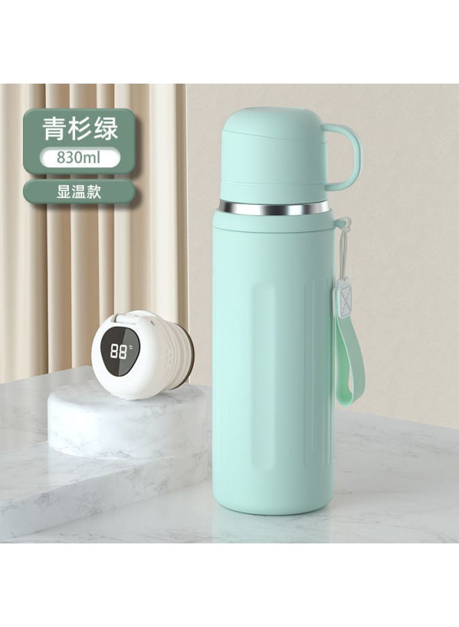 New Stainless Steel Thermos Cup With Large Capacity, High Aesthetic Value For Male And Female Students, Outdoor Portable Water Cup, Direct Shipping Across Borders