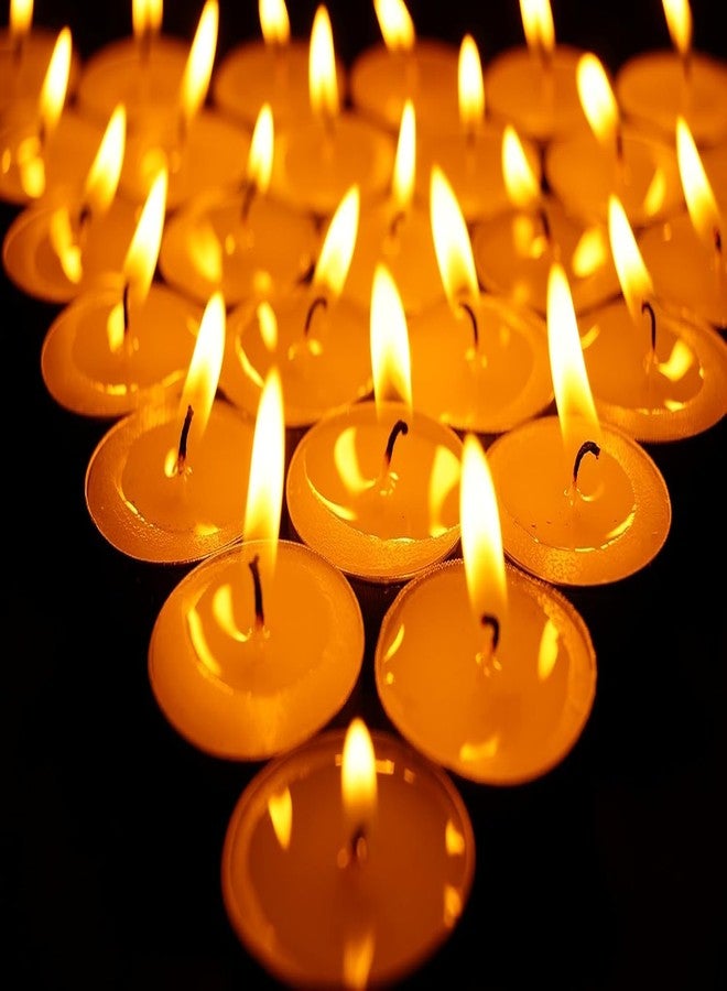 PROSPERRO LUMO by Parkash Candles Tealight Candles | Smokeless | No Residue | 1-1.5 Hours Burn Time | Unscented (Set of 50) - Image 5