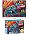 WSCXSC Jigsaw Puzzle 500 Pieces Chameleon Puzzle Puzzles for Adults 500 Pieces and up Paper Jigsaw Puzzle for Adults and Families Pieces Fit Together Perfectly Smooth Edging Leisure Animal Puzzle - Image 4