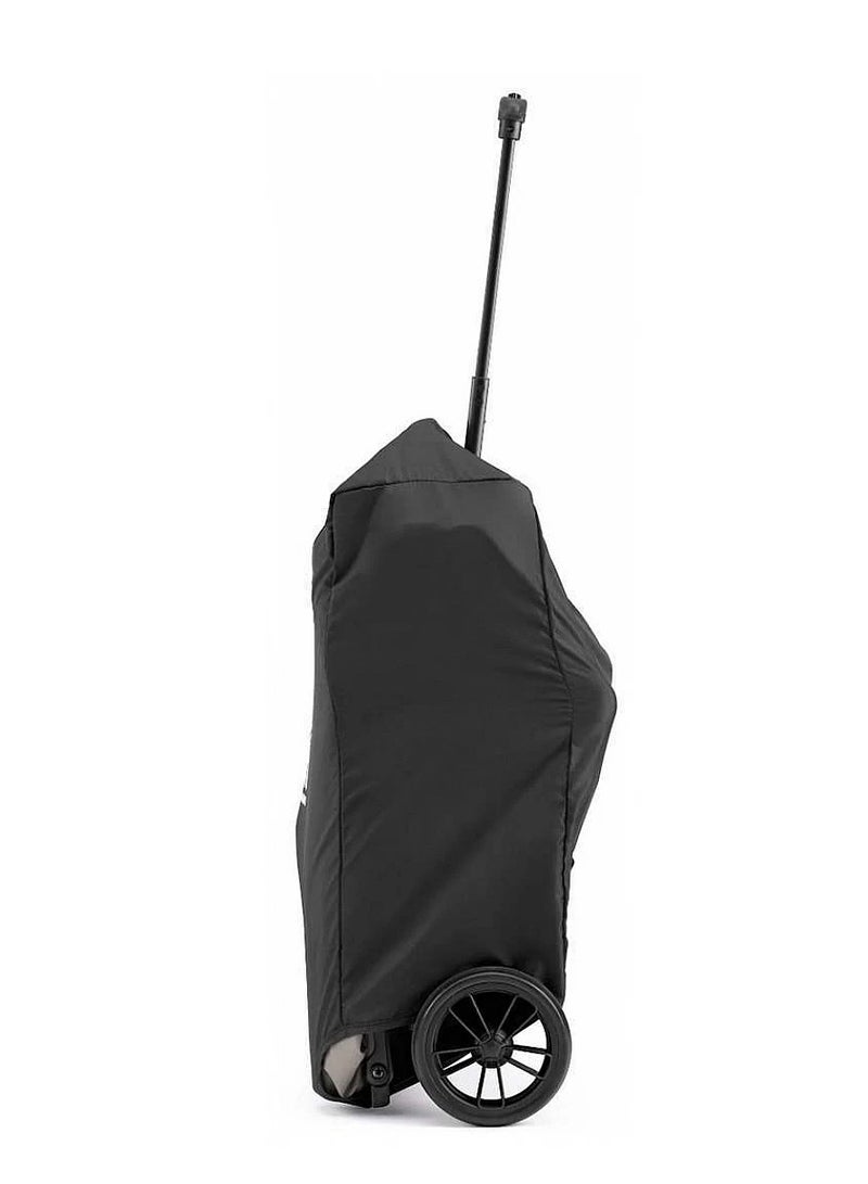 cam عربة أطفال قابلة للطي فائق الصغر 202، خفيفة الوزن ومضغوطة بلون بيج مع إطار من الألمنيوم، حزام أمان بخمس نقاط - Image 3