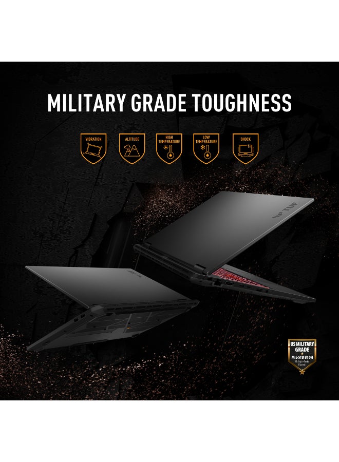 ASUS TUF Gaming A16 Laptop With 16 Inch WUXGA(1920X1200) Display 165Hz,AMD Ryzen 7 260 Processor/16GB RAM DDR5/512GB SSD/Windows 11 Home/AMD Radeon Graphics/ English/Arabic Jaeger Gray - Image 5