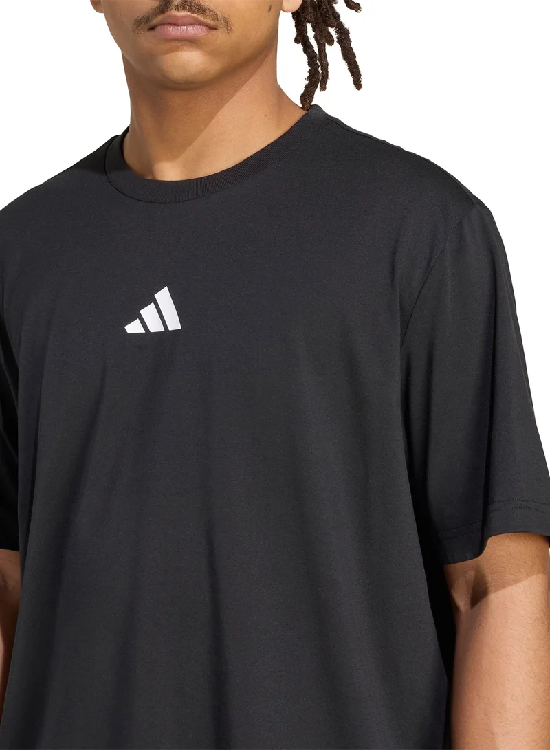 Adidas Running Melange Graphic T-Shirt