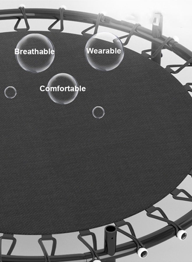 ترامبولين نطاط داخلي عالي التحمل بطول 5.5 قدم مع شبكة أمان لوقت ممتع وآمن 140x140x160 سم 140x140x160سم - Image 5