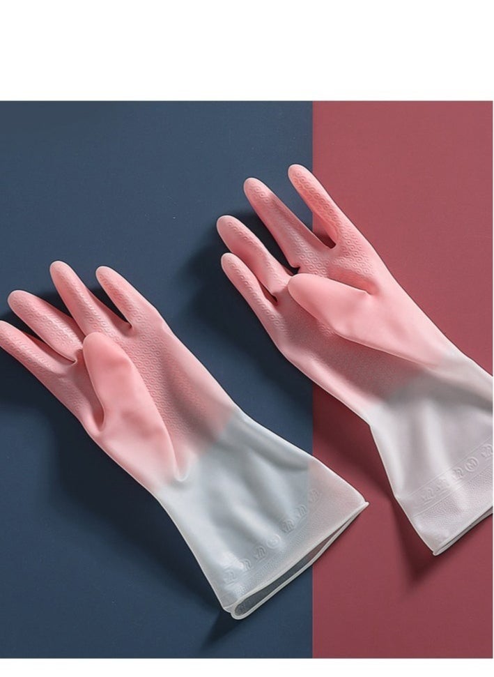 Generic Multifunctional Kitchen Dishes Cleaning Waterproof Long Sleeved Skin Care Gloves  - Image 5