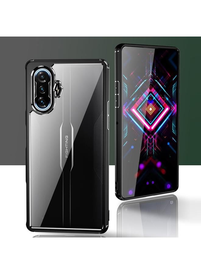 The Bros Case For Xiaomi Redmi K40 Gaming Clear PC+TPU Shockproof Phone Protective Case