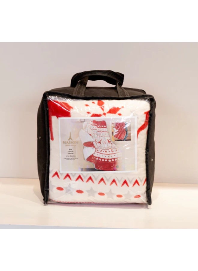 شيربا  مطبوع  فانيلا  (أحمر  × أبيض) - Image 3