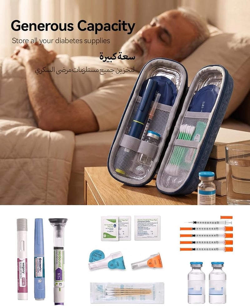 Proxima Direct Insulin Cooler Travel Case with Temperature Display - Image 5