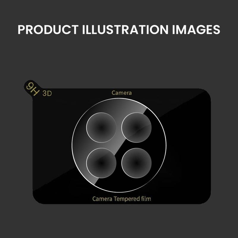 FIRST MART Premium Camera Lens Protection For Redmi 14C 5G (6.7 Inches) With Edge-to-Edge Protector Coverage and Installation Kit |Black, Pack of 1 - Image 4