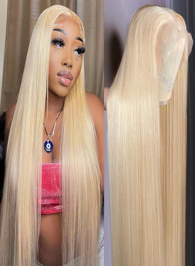 Sweetie 12 Inch 613 13x4 Lace Front Wig Human Hair 150% Density 12A Blonde Wig Human Hair Straight Lace Front Wigs Human Hair for Women HD Lace Glueless Wigs Human Hair Pre Plucked - Image 1
