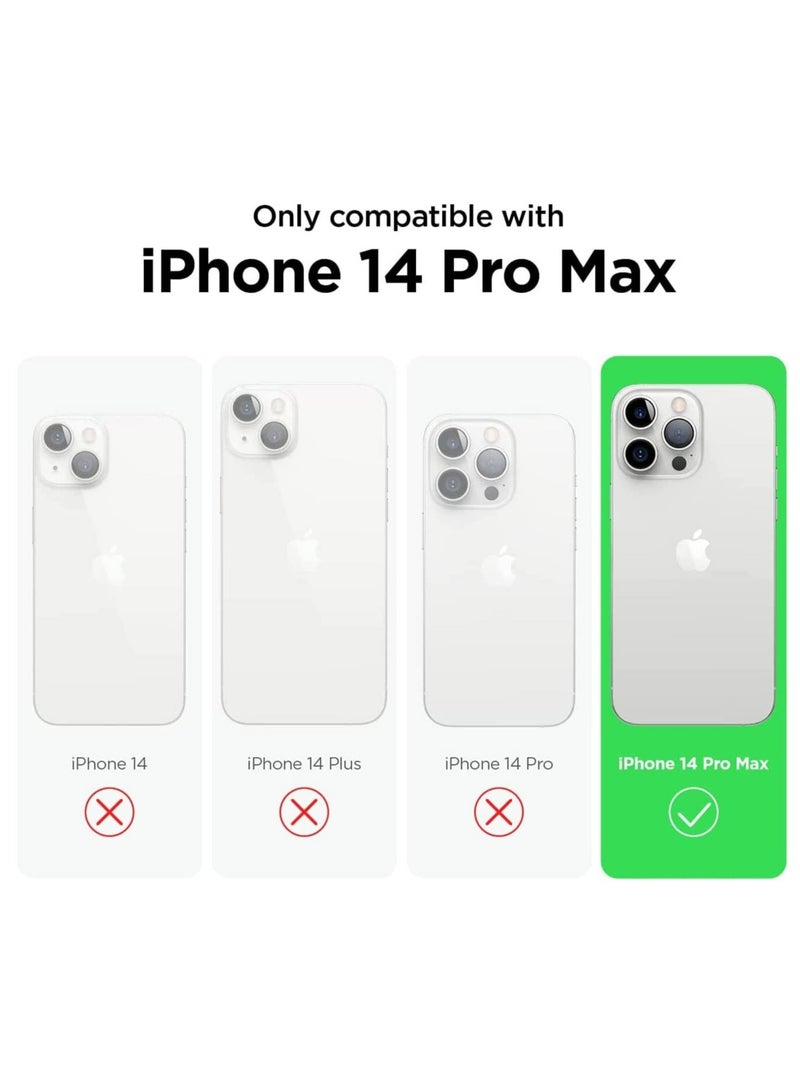 ELTRAZONE Designed for iPhone 14 Pro Max Silicone Case [with Logo],Full Body Protective Cover, Shockproof, Slim, Anti-Scratch Soft Microfiber Lining Phone Case 6.7 inch (White) - Image 4