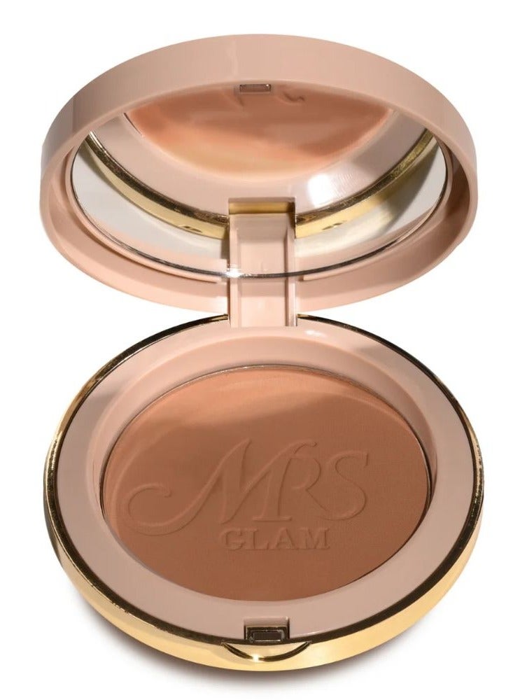 Bperfect Mrs Glam Glorious Skin Powder Foundation - Glam for All Skin Tones 06 Medium Tan 70g - Image 1