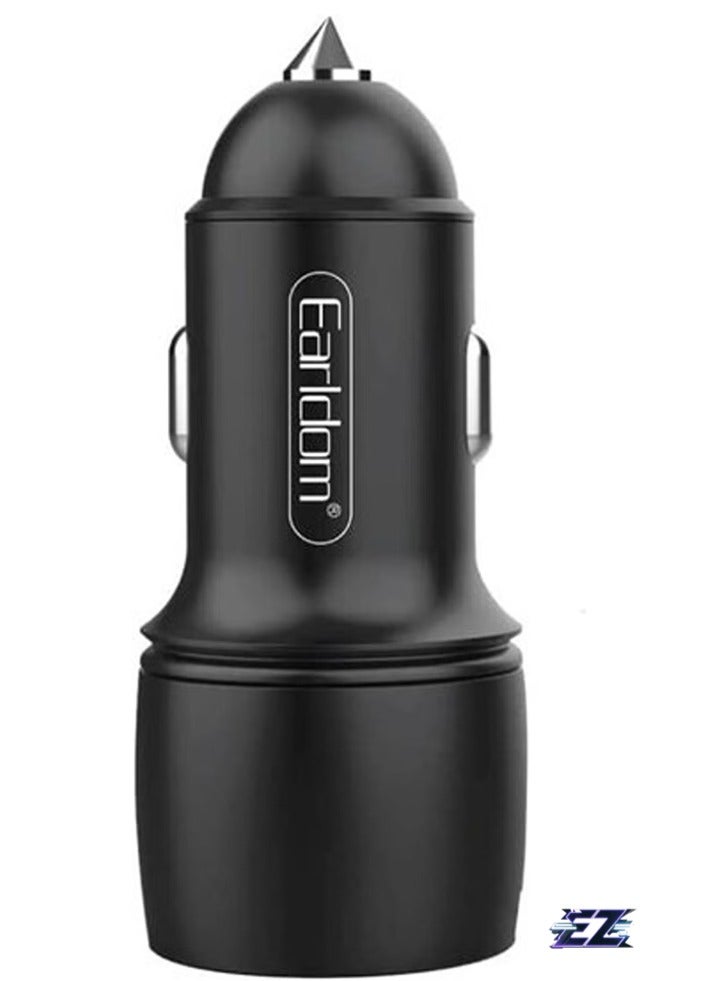 ELTRAZONE Dual Ports 36W Car Charger with Type-C Cable – Fast Charging on the Go - Image 1