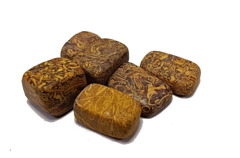 Mariam Jasper Tumble Stones for Reiki Healing and Vaastu Correction and Increase Creativity 50 Gram  - Image 4
