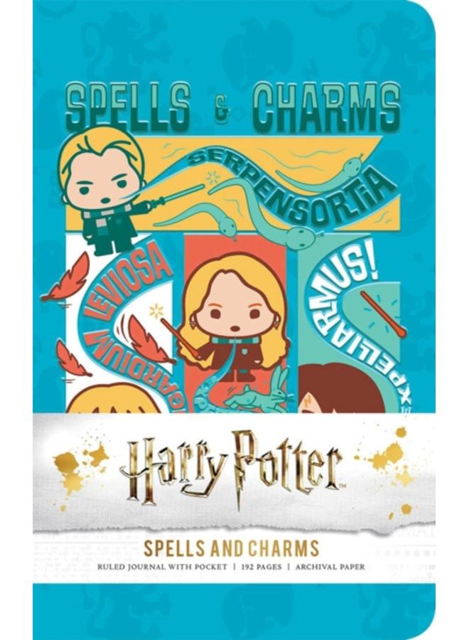 Harry Potter: Spells and Charms Ruled Pocket Journal