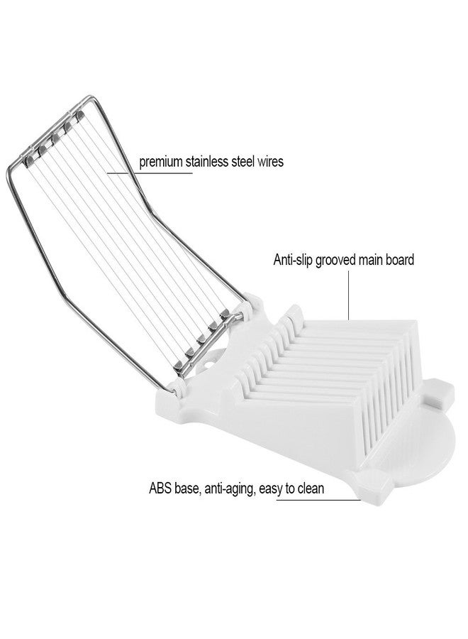 Zerodis Stainless Steel Wires Slicer Kitchen Food Cutter for Luncheon Meat Ham Boiled Egg Cheese Sushi Fruit Cutting - Image 4