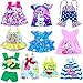 WONDOLL 12 inch Alive Baby DollClothes and Accessories  10 Sets Clothes for 1012 Inch Dolls Baby Doll Clothes Dress Outfits Accessories Christmas Birthday Gift for Kids - Image 4