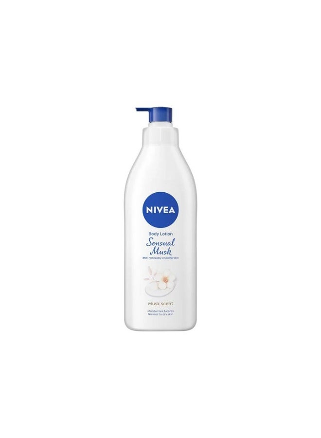 Nivea Sensual Musk Body Lotion, 400 ml