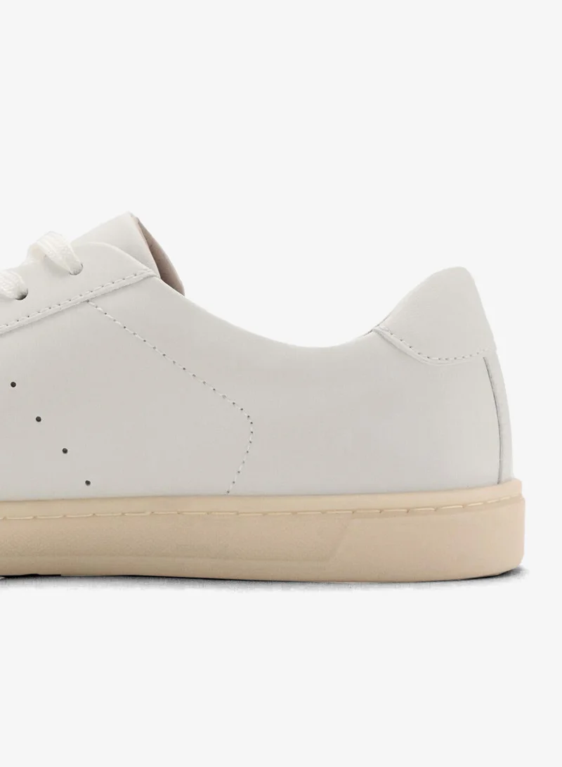 Mango Man  Leather panel sneaker for Men | Best Price UAE