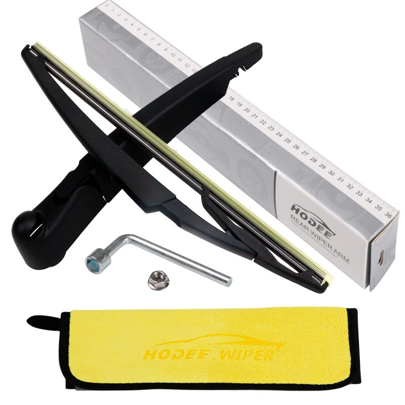 HODEE Rear Wiper Arm Blade KitExactFit Replacement for Mini Cooper R56 20072015Countryman R60 20112015OEMStyle FitEasy Install in MinutesComplete Hardware Included CapNutOE61622754287 - Image 3