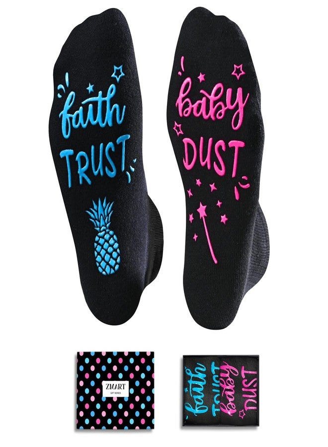 Zmart IVF Gifts Infertility - Fertility Embryo Transfer Gifts for Her, IVF Lucky Transfer Day Socks Egg Retrieval Socks for Wife - Image 1