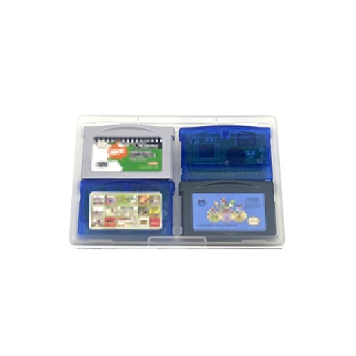 XBERSTAR 4in1 Storage Box Protective Case for GameBoy GBA GBASP Game Cartridge Card (Transparent) - Image 4