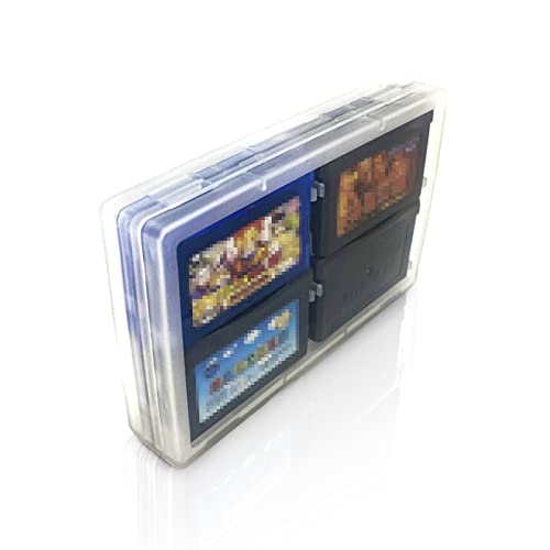 XBERSTAR 4in1 Storage Box Protective Case for GameBoy GBA GBASP Game Cartridge Card (Transparent) - Image 5