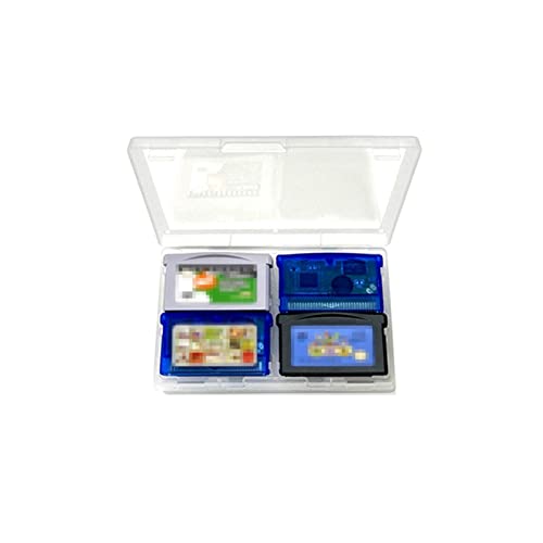 XBERSTAR 4in1 Storage Box Protective Case for GameBoy GBA GBASP Game Cartridge Card (Transparent) - Image 3