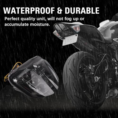 GZYF مصباح الفرامل الخلفي المتكامل مع إشارة الانعطاف لسيارة سوزوكي GSXR600 GSXR750 2006 2007 - Image 5