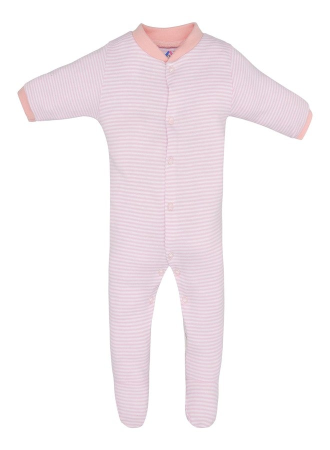 Magic Town® 100% Hosiery Cotton Unisex Romper for Kids and Infants Set of 3 (Purple) (12-18 Months) - Image 3