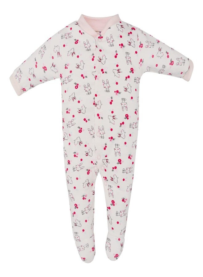 Magic Town® 100% Hosiery Cotton Unisex Romper for Kids and Infants Set of 3 (Purple) (12-18 Months) - Image 2
