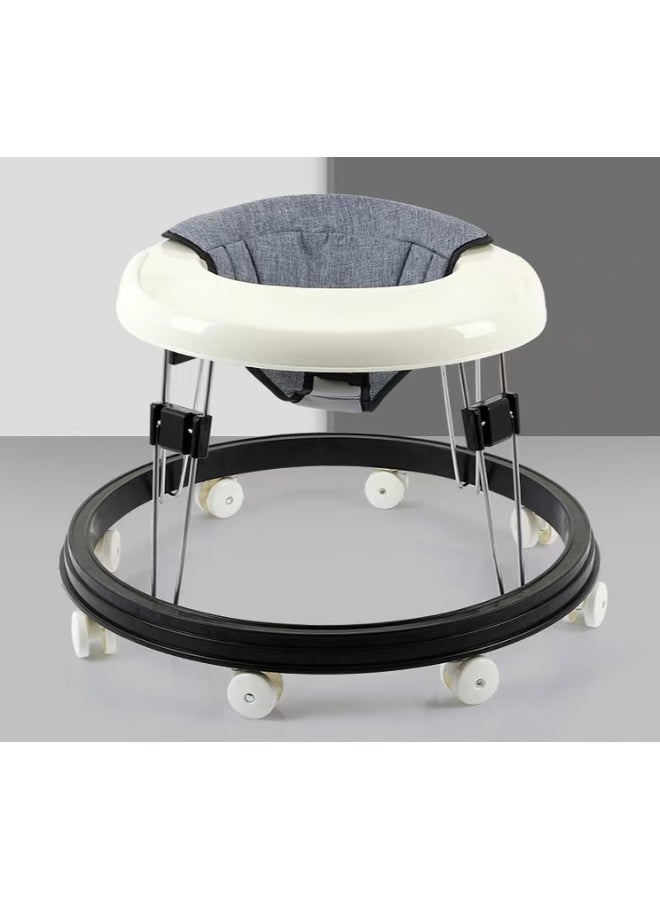 ORiTi عربة أطفال قابلة للطي مضادة للتقلب بعجلات صامتة وقابلة لتعديل الارتفاع - رمادي - Image 1