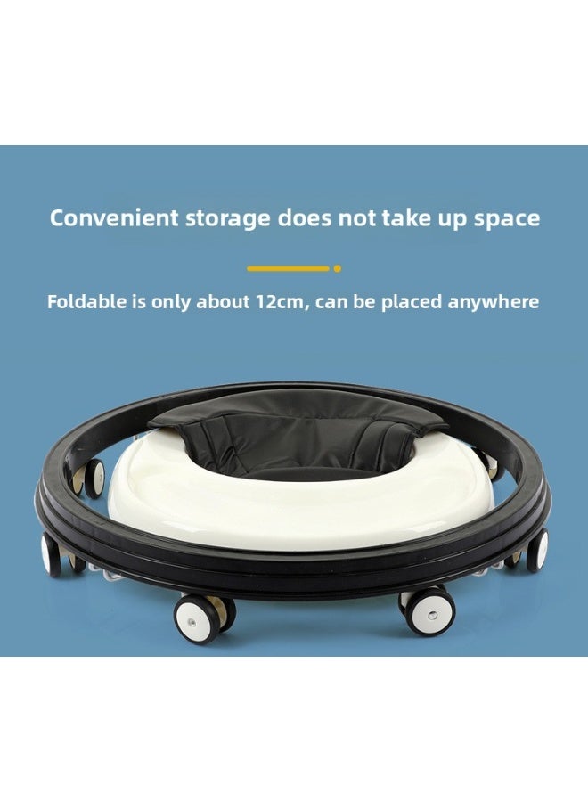 ORiTi عربة أطفال قابلة للطي مضادة للتقلب بعجلات صامتة وقابلة لتعديل الارتفاع - رمادي - Image 3