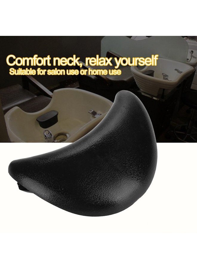 Cocoarm Salon Neck Pillow for Hair Wash Basin Hairdressing Salon Spa Silicone Neck Support Hair Washing Neck Rest Suction Pillow Shampoo Bowl Gel Pillow Headrests Cushion, Black - Image 4