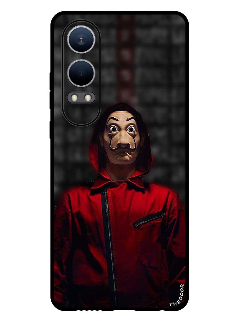 Theodor Protective Case Anti Scratch Shock Proof Bumper Cover For OnePlus Nord CE4 Lite Red Jokar Mask  - Image 1