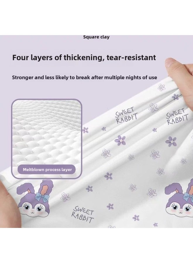 Hotel Dirty Disposable Sleeping Bag Travel Portable Single And Double Bed Sheet Quilt Cover Pillowcase Integrated Thickened-Color:Double Sleeping Bag [2 Packs] Sterilized, No-wash, Can Sleep Naked - Image 4