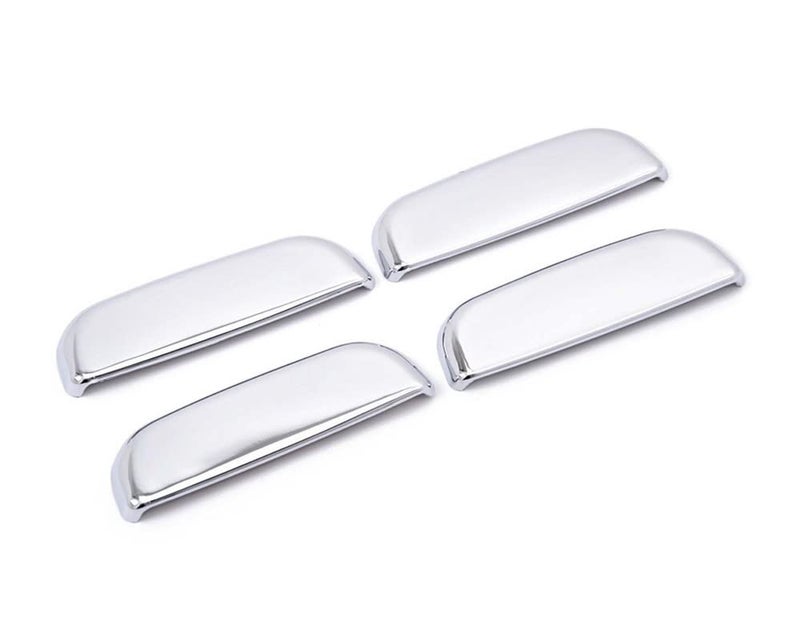 Auto E-Shopping Car Handle Latch Cover Scratch Guard Chrome Finish Front Rear Compatible for Maruti S-Presso 2019 Onwards Set of 4 Pieces - Image 2
