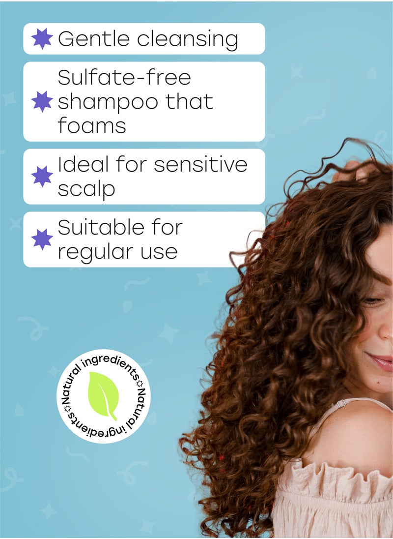 CURL ROCK AND ROLL Curl Rock and Roll Shampoo - Cleanses and Nourishes  - Paraben-Free & Sulfate-Free, 270 ml  - Image 4