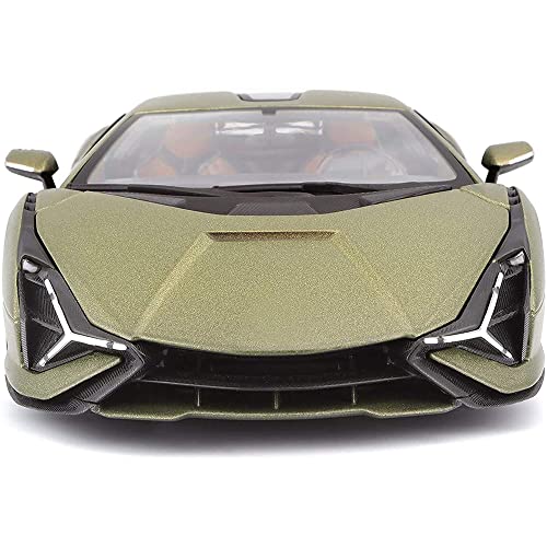 Coelon 1:32 Diecast Metal Car Model Sian Toy Cars For Kids Pull Back Openable Doors With Light Sound, Multicolor - Image 1