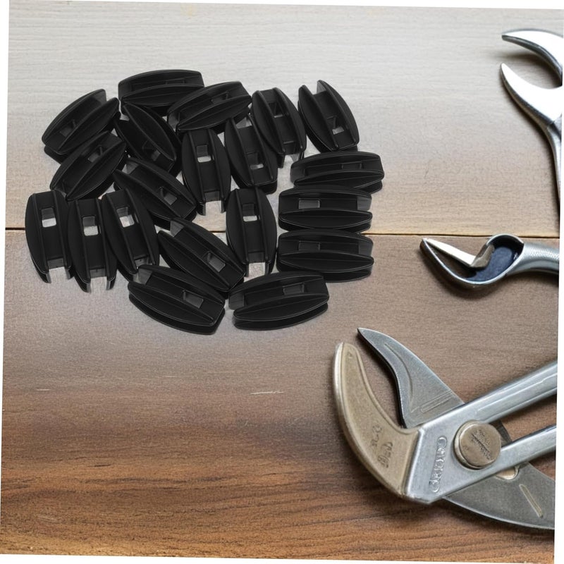 Amosfun 20 Pcs Electric Fence Insulators High Efficiency Protection for Stable Operation Harsh Conditions Corner Post Insulators for Enhanced Perimeter Security and Easy Installation - Image 4