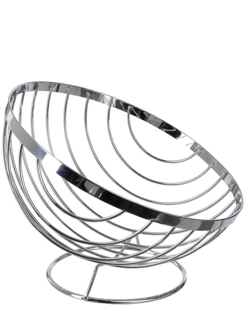 لوفت سلة فواكه,L26XP24XH21.5CMS,فضي,حديد-136181 - Image 2