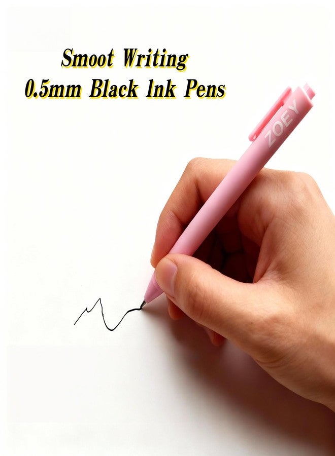 playneeu Kpop Merch Pen Set - 9 Colorful Gel Pens Inspired by Virtual Idol Characters, Black Ink Writing Pens for Fans, Cute Stationery Gift for Students & Music Lovers - Image 2