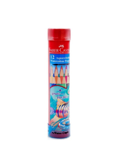FC Water Color 12 Round Tin Case