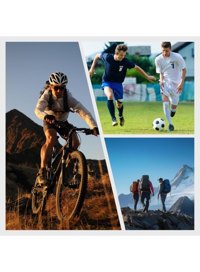 عام نعال داخلية سحابية 4D للرجال والنساء، نعال داخلية سحابية من إسفنج الذاكرة فائقة النعومة ومضادة للتعب، وامتصاص الصدمات، وتخفيف آلام القدم، (رمادي، للرجال: 15.3-15.7 بوصة) - Image 5