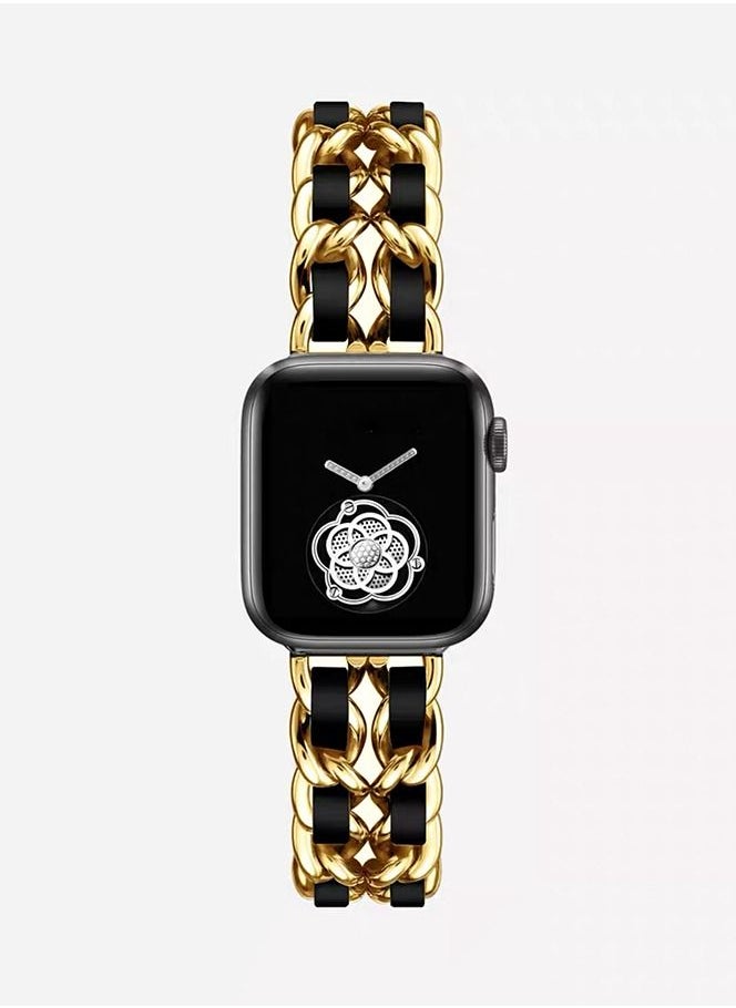 NIBEMINENT Suitable for Apple watch7 watchband chain  - Image 1