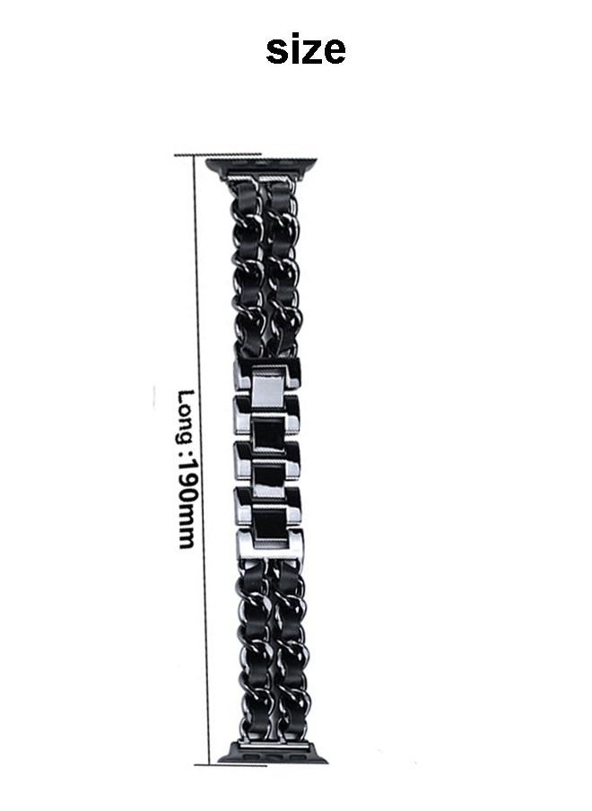 NIBEMINENT Suitable for Apple watch7 watchband chain  - Image 2