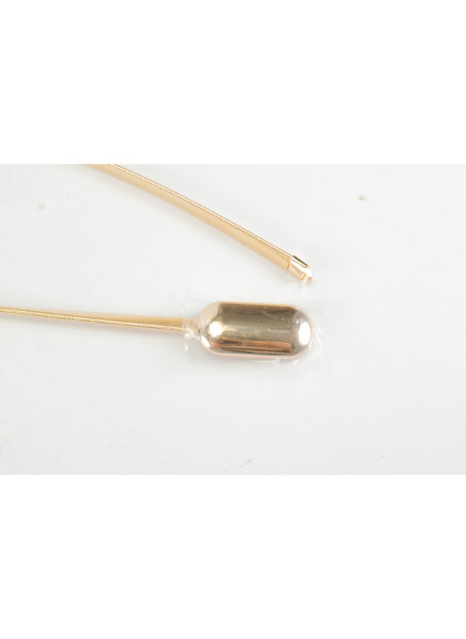 Generic Golden Metal Spring Belt for Her  - Image 2