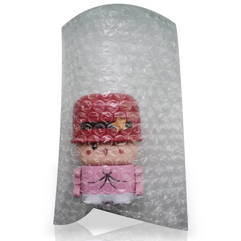 REDOVANT 200Pcs Bubble Out Bags&Pouches, 6"x8" Clear Bubble Pouches Wrap Bag, Double Walled Bubble Cushioning Bags for Moving and Storage, Shipping and Packing Supplies for Dishes Glasses Plates - Image 4