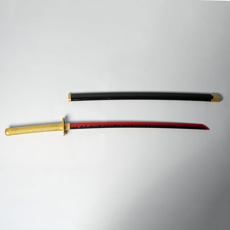 Offo Demon Slayer Yoriichi Neon LED Katana – 100cm Life-Size Light-Up Anime Sword for Cosplay, Display & Training | Elegant Gift for Fans, Kids, Teens & Collectors - Image 5