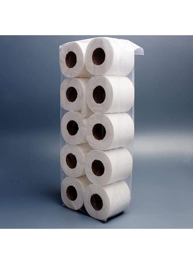 Toilet Paper Tissue 300 Sheets X2 Ply 10 Rolls - Image 4