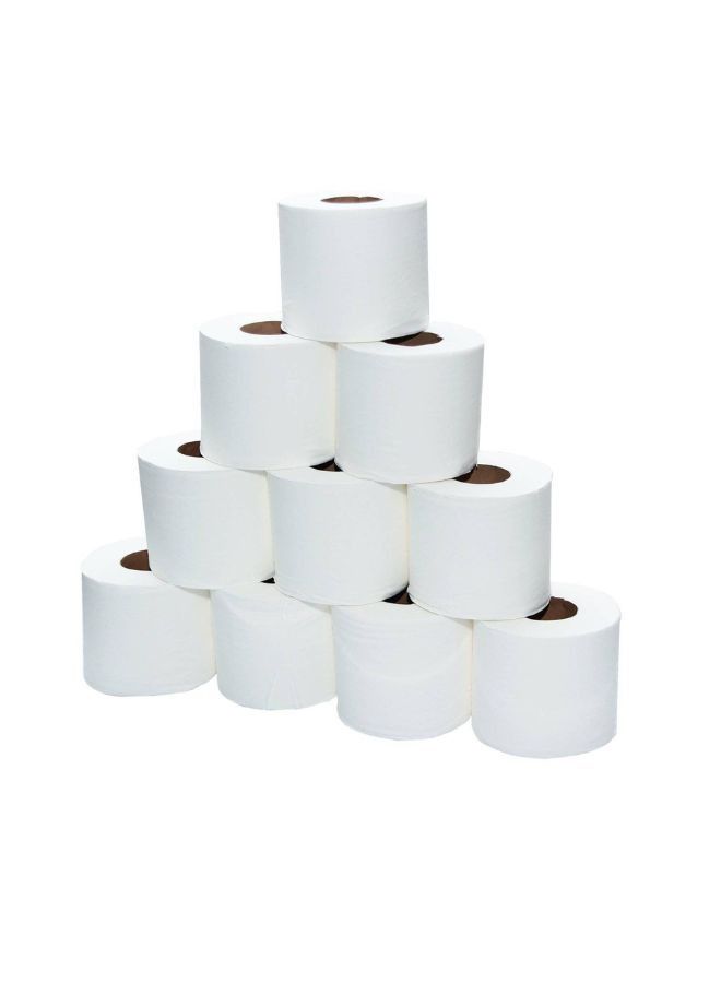 Toilet Paper Tissue 300 Sheets X2 Ply 10 Rolls - Image 1